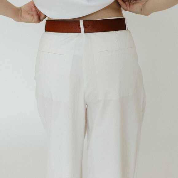 Proenza Schouler Helena Pant in Off White - Picture 2 of 7